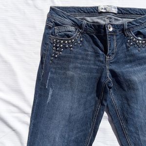 Jolt studded jeans